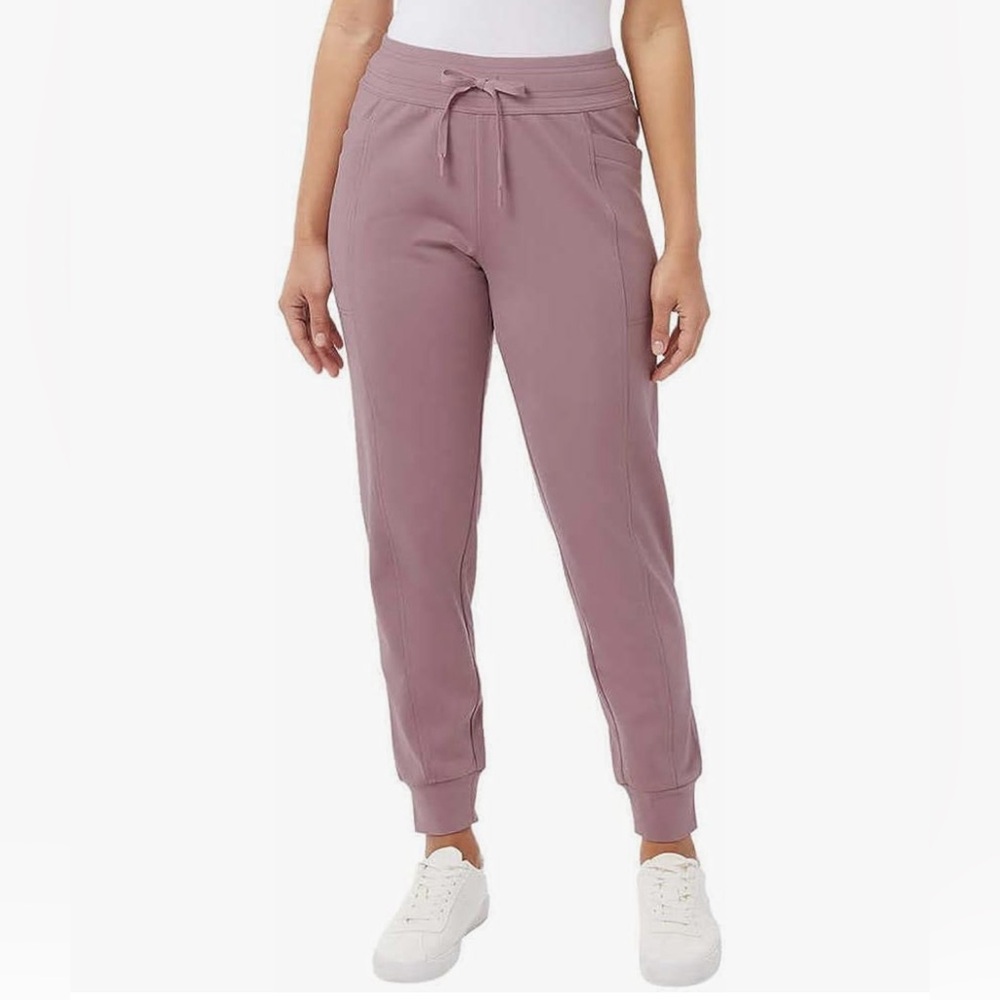 32 Degrees Heat Women's Midweight Tech Commuter Jogger Morning fig small